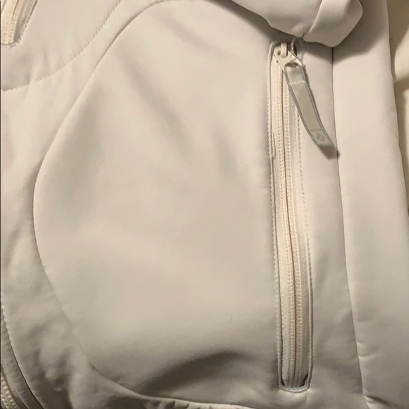 Columbia jacket with hood greyish white medium - Picture 5 of 11
